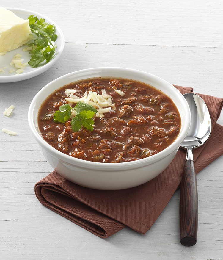 Ground Beef Chili w/ Beans